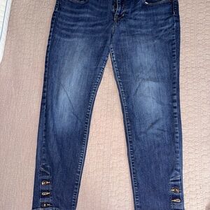 GAP Dark Blue Ankle Jeans